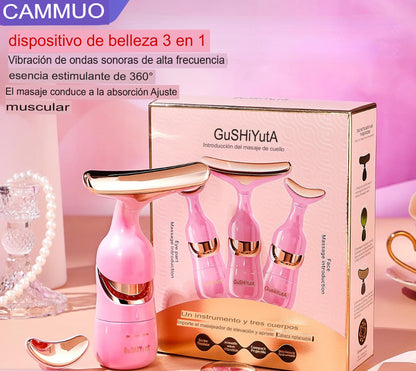 MASAGEADOR FACIAL DE ESTIRAMIENTO 3 EN 1